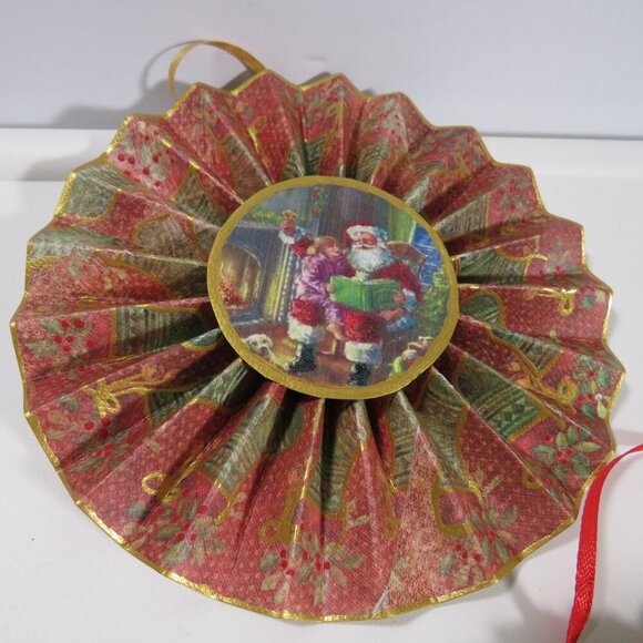 Victorian Christmas 3-D Rosettes large (17) collection - Picture 2 of 16